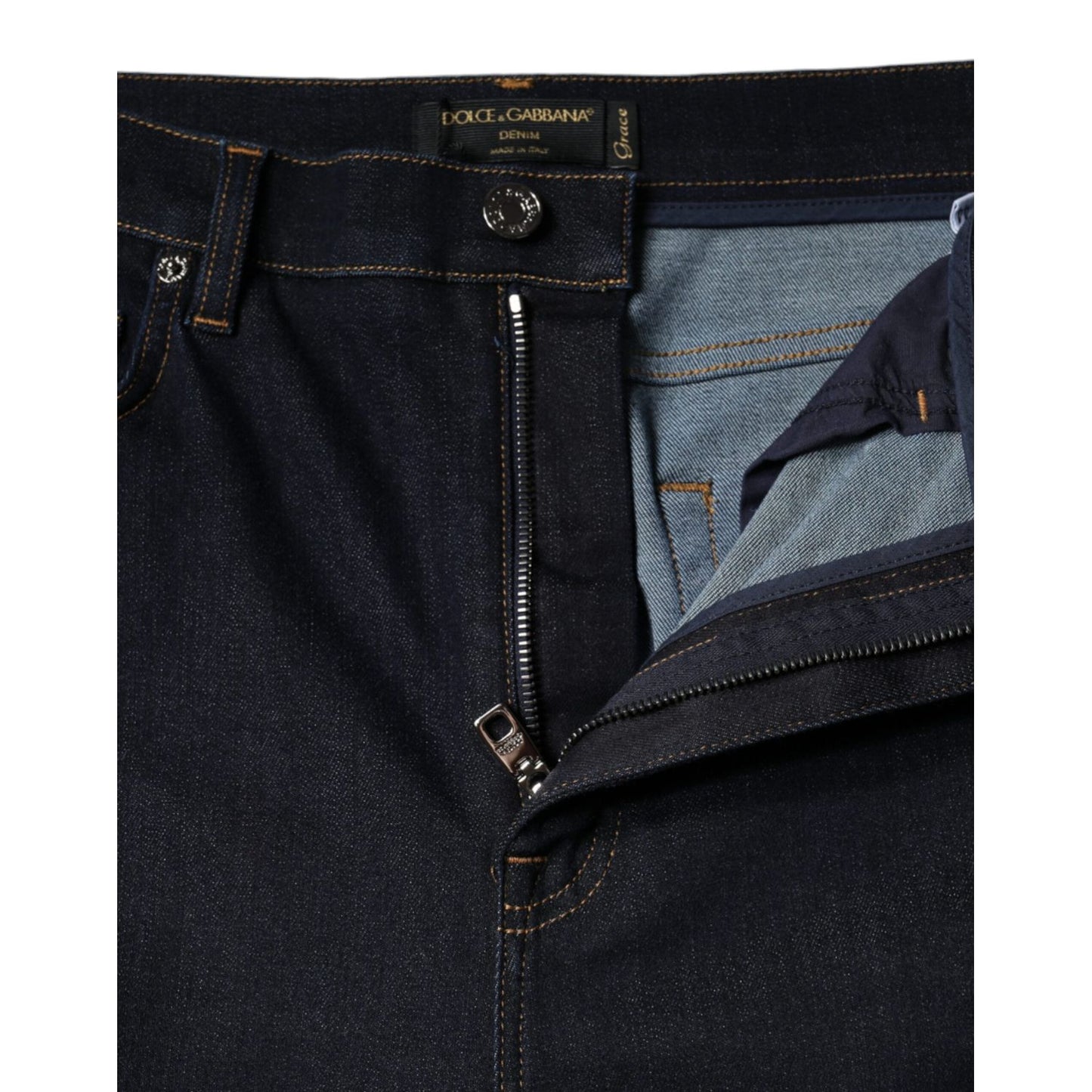 Dolce & Gabbana Black GRACE High Waist Skinny Denim Jeans