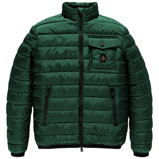 Refrigiwear Green Nylon Men Jacket