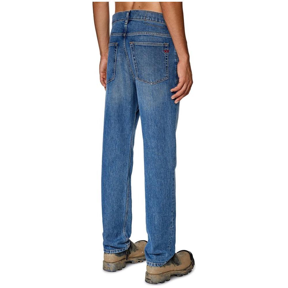 Diesel Blue Cotton Jeans Denim