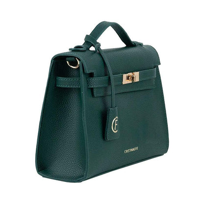 CRISTINAEFFE Green Artificial Leather Women Crossbody Bag