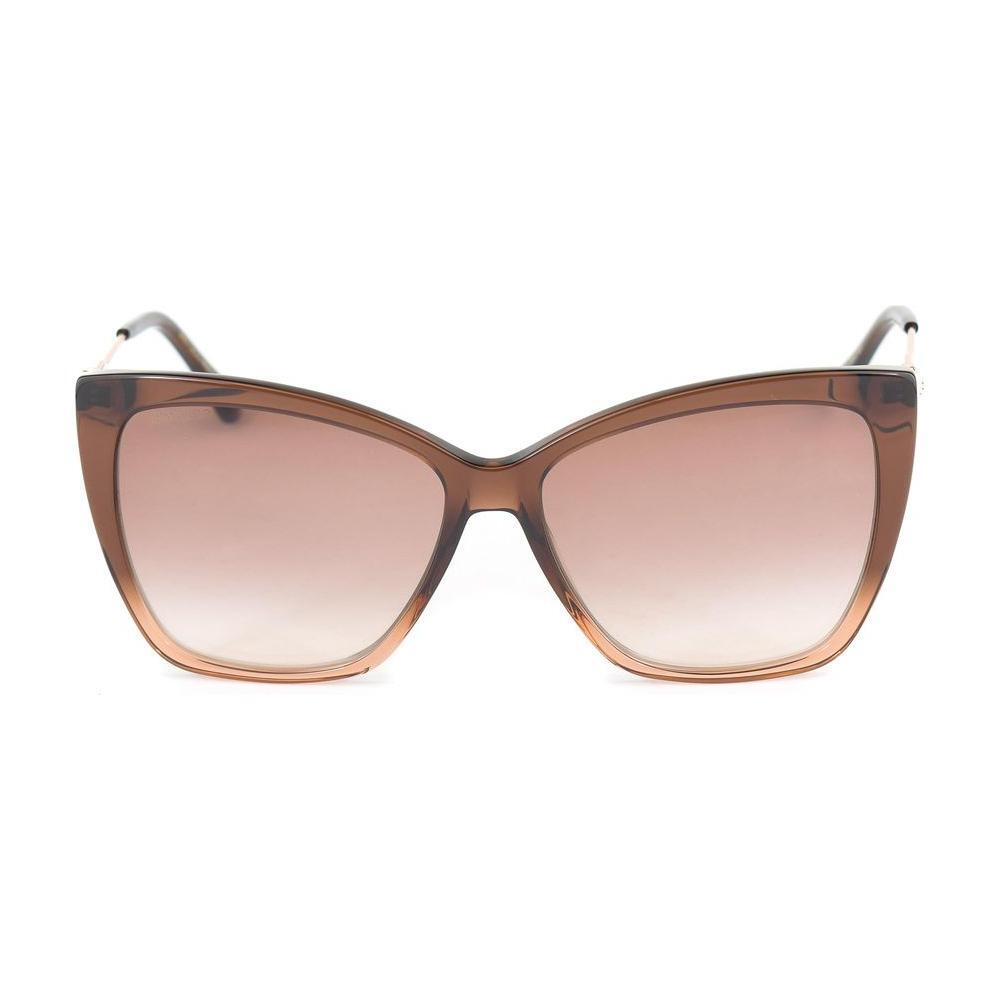 Jimmy Choo Brown Metal Sunglasses JCSEBASOMYAC