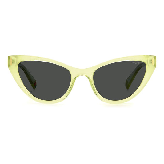 Polaroid Yellow Plastic Sunglasses POPLD6174S40GM9AC