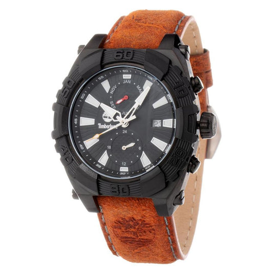 Timberland Brown Leather Watch TITBL13331JSTB2PNAC