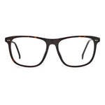 Carrera Bicolor Acetate Frames in Havana color with dimensions 55/16/145 mm, unisex design suitable for eyewear.