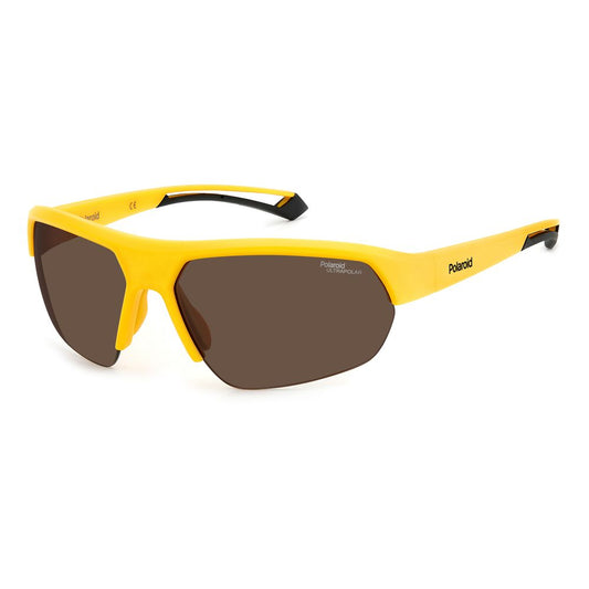 Polaroid Yellow Resin Sunglasses POPLD7048S2V7G647AC