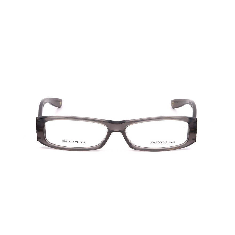 Bottega Veneta Gray Acetate Frames, BV135TYP 54/14/140 mm glasses for women, stylish eyewear in gray acetate material.