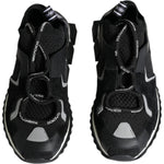 Dolce & Gabbana Black Mesh Sorrento Trekking Sneakers Shoes