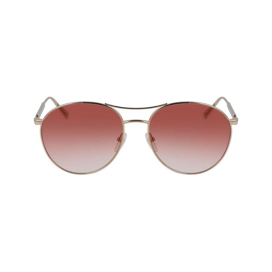 Longchamp Gold Metal Sunglasses LOLO133S59770AC