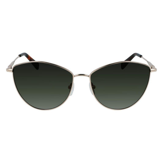 Longchamp Gold Metal Sunglasses LOLO155S719AC