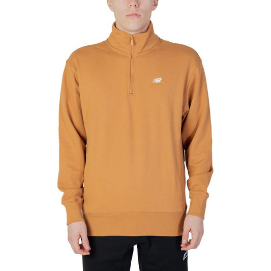 New Balance Brown Cotton Sweatshirt NE-12001300484-IT52 | XL