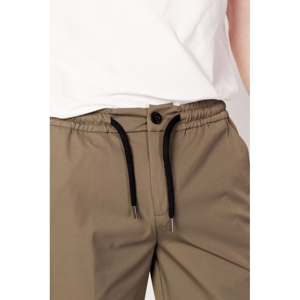 Suns Green Nylon Bermuda Shorts