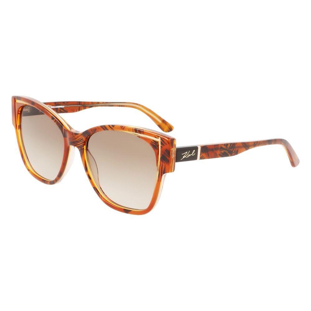 Karl Lagerfeld Orange Acetate Sunglasses KLKL6069S812AC