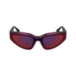 Karl Lagerfeld Red Injected Sunglasses