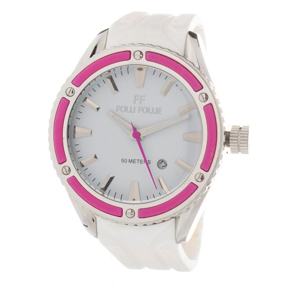 Folli Follie White Synthetic Watch FFWF0T027ZDPAC