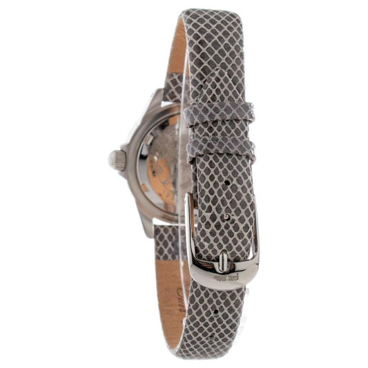 Folli Follie Gray Leather Watch FFWF1A006STAC