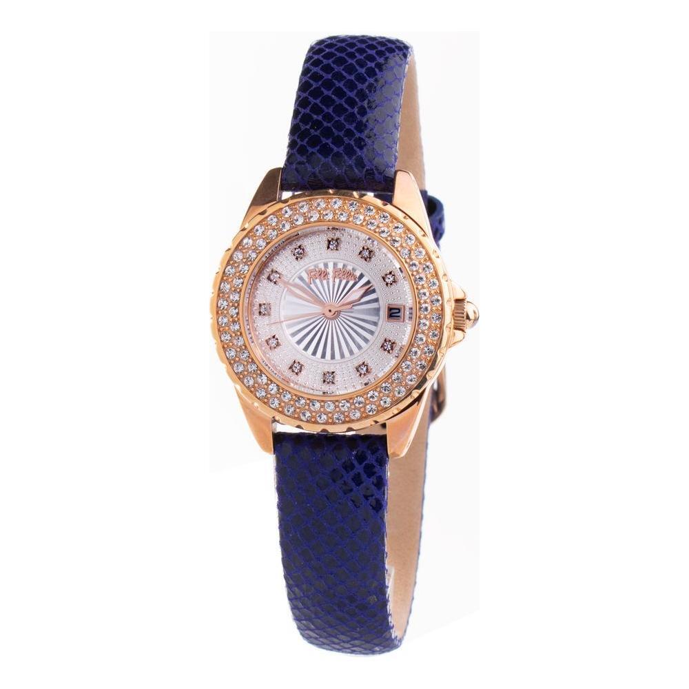 Folli Follie Blue Leather Watch