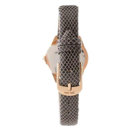 Folli Follie Gray Leather Watch FFWF1B006STMAC
