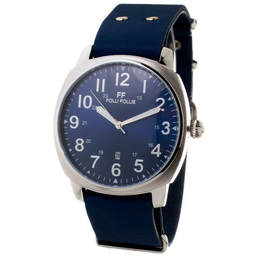 Folli Follie Blue Leather Watch FFWT14T001SDAAC