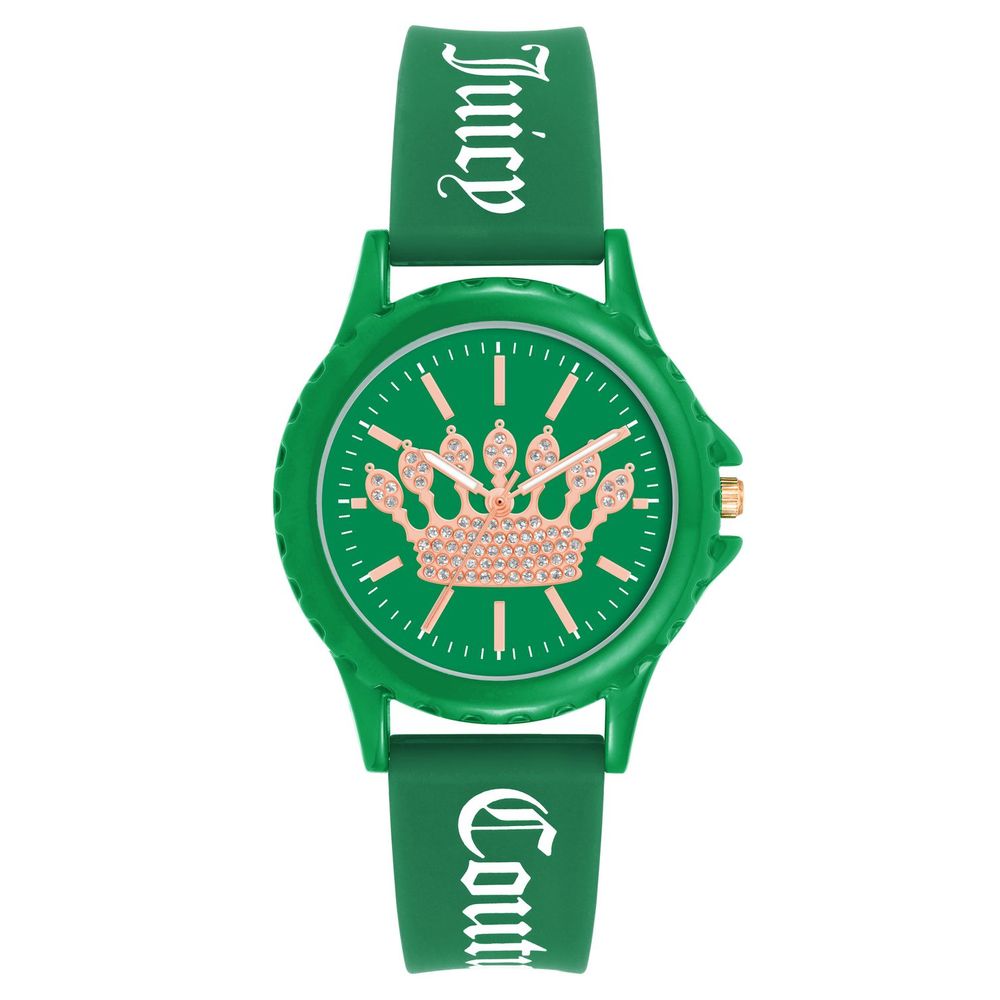 Juicy Couture Green Synthetic Bracelet Watch
