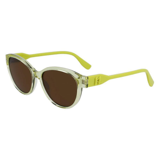 Karl Lagerfeld Yellow Injected Sunglasses KLKL6099S703AC