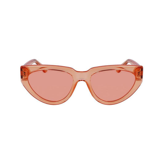 Karl Lagerfeld Orange Injected Sunglasses KLKL6100S800AC