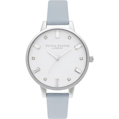 Olivia Burton Blue Artificial Leather Watch