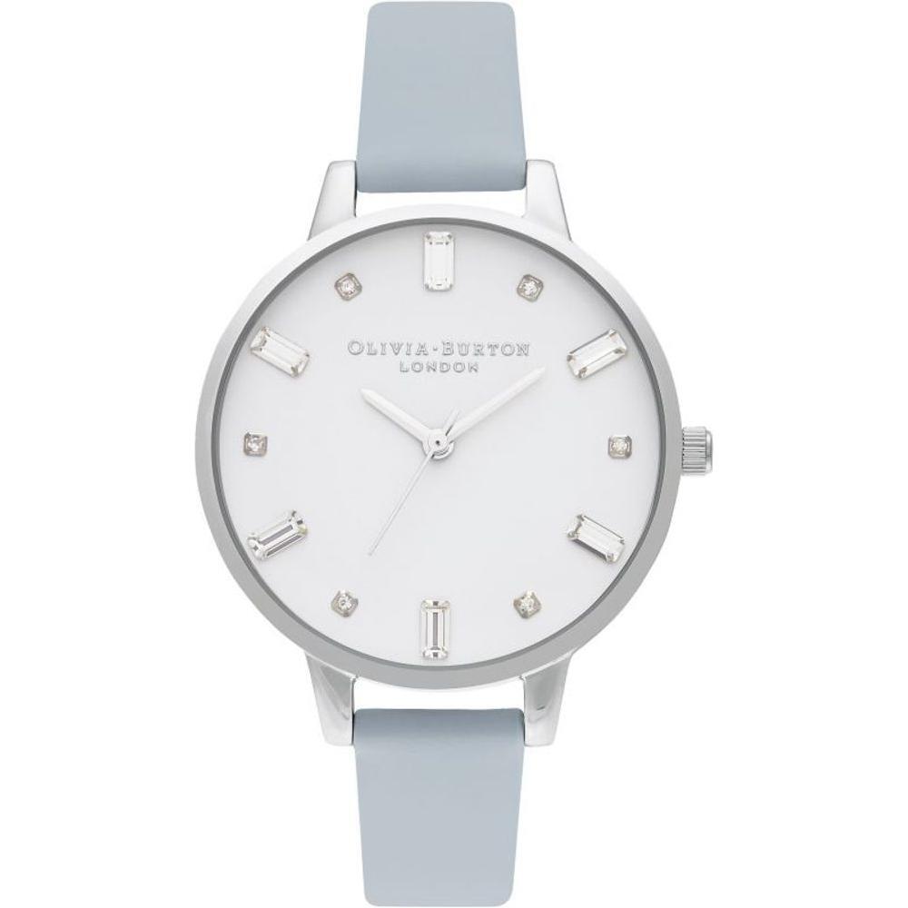 Olivia Burton Blue Artificial Leather Watch OBOB16BJ01AC