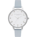 Olivia Burton Blue Artificial Leather Watch OBOB16BJ01AC
