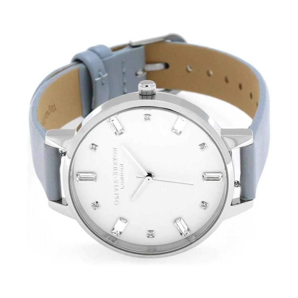 Olivia Burton Blue Artificial Leather Watch OBOB16BJ01AC