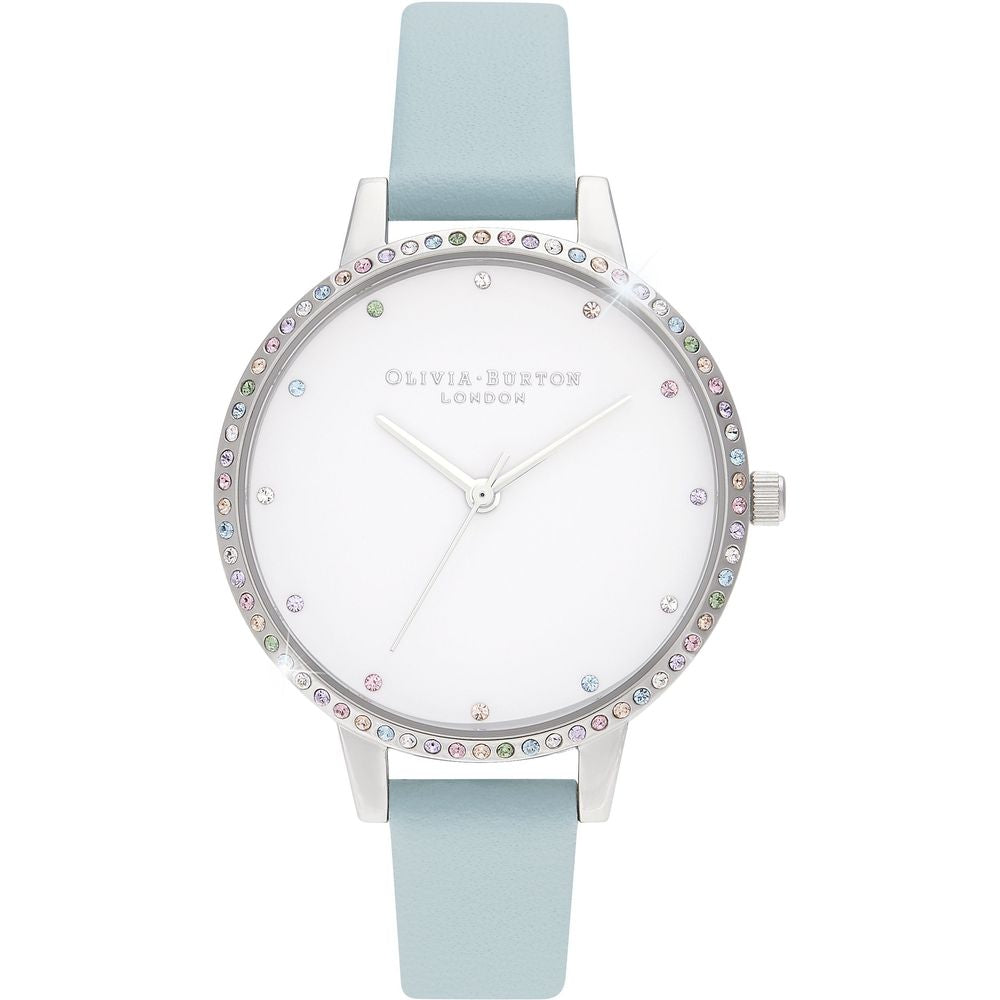Olivia Burton Blue Artificial Leather Watch