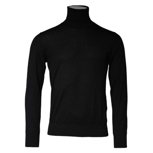 Dolce & Gabbana Black LongSleeve Turtleneck Pullover Sweater