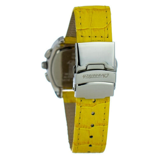 Chronotech Yellow Leather Watch CHCT2185LS05AC