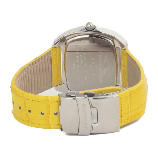Chronotech Yellow Leather Watch CHCT2188LS05AC