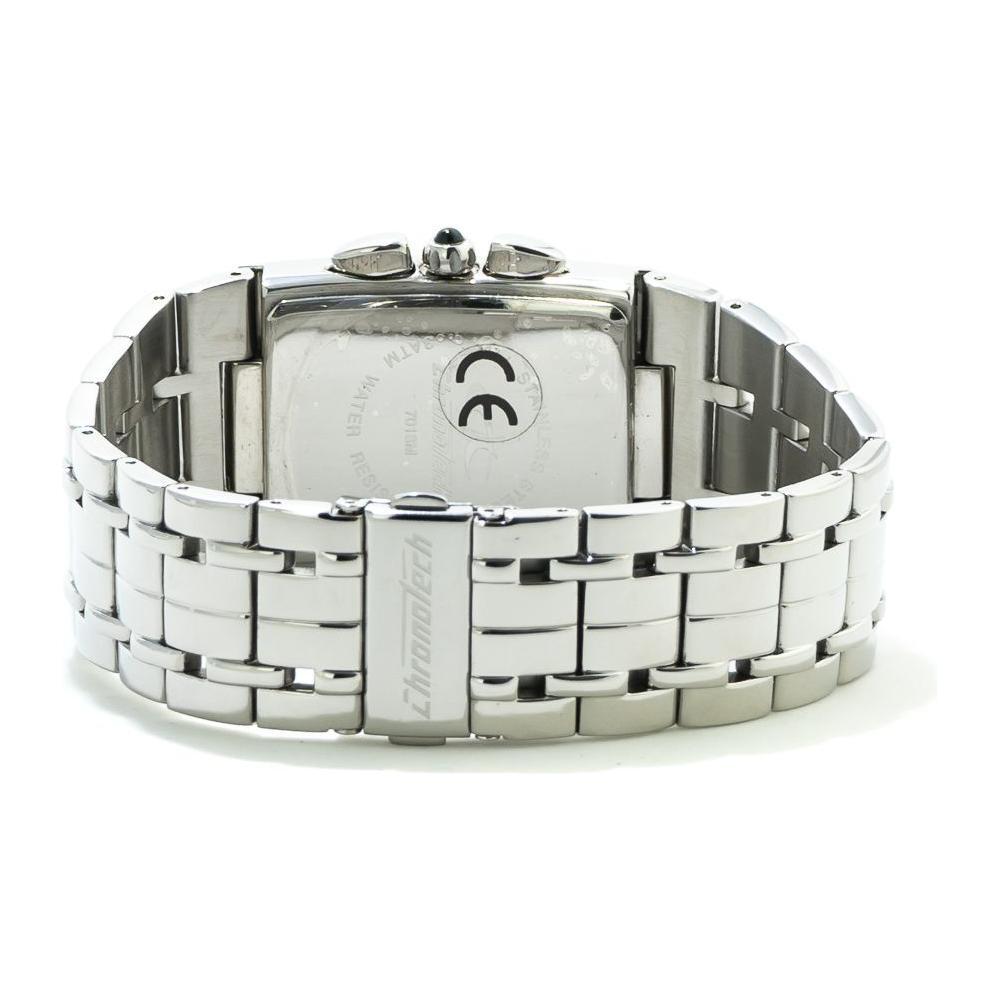 Chronotech Silver Stainless Steel Watch CHCT7018B05MAC