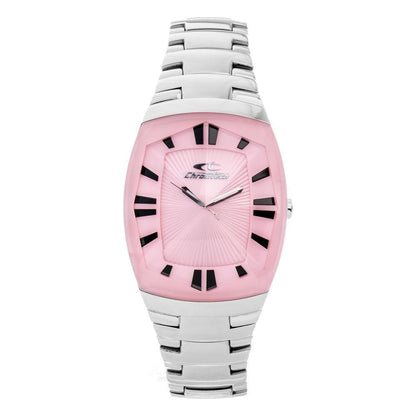 Chronotech Silver Stainless Steel Watch