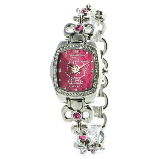 Chronotech Silver Stainless Steel Dress Watch