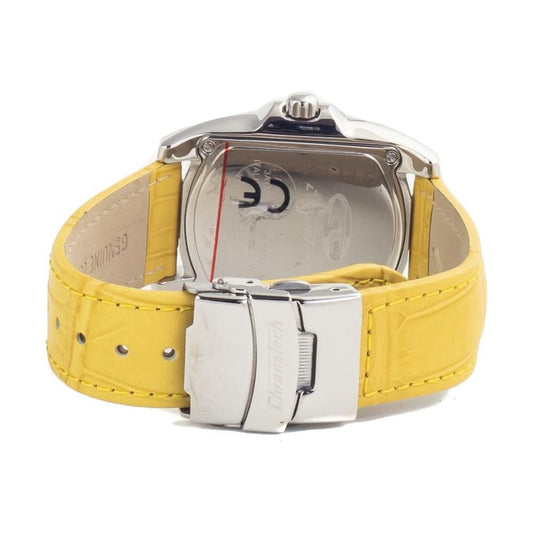 Chronotech Yellow Leather Watch CHCT7274L02AC
