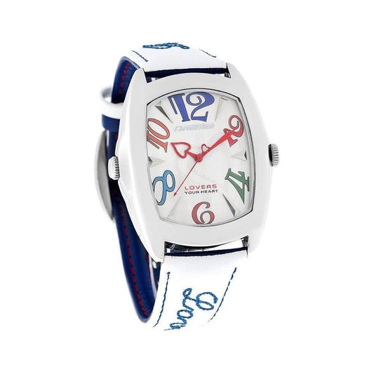 Chronotech Blue Leather Watch CHCT7696M13AC