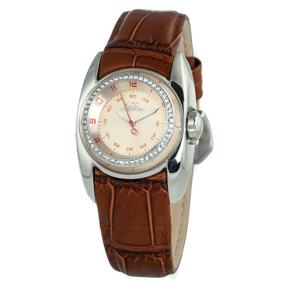 Chronotech Brown Leather Watch CHCT7704LS06AC