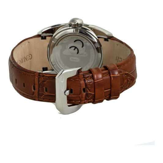 Chronotech Brown Leather Watch CHCT7704LS06AC