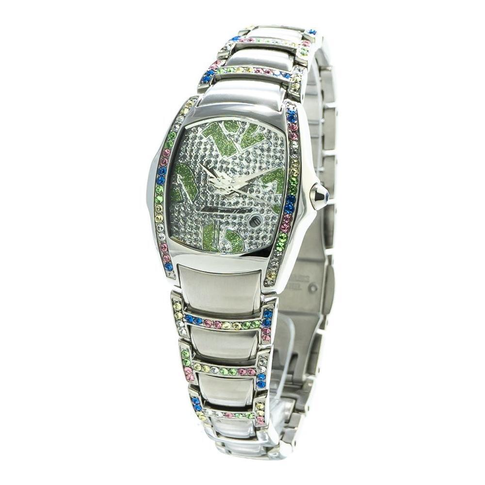 Chronotech Silver Stainless Steel Sport Watch