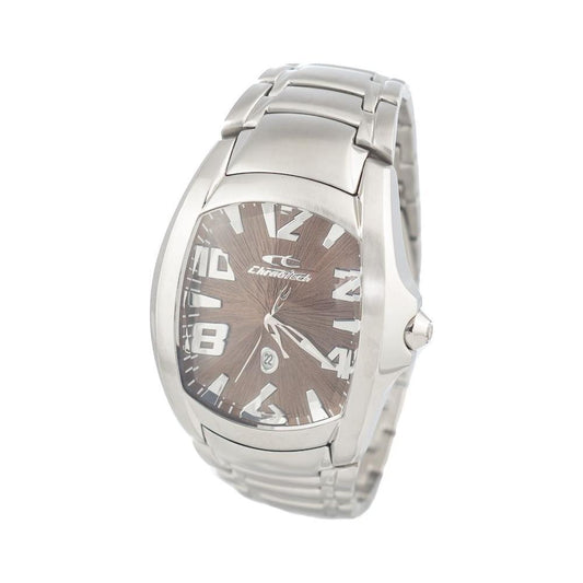 Chronotech Silver Stainless Steel Dress Watch