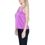 Vila Clothes Pink Polyester Top VI-14220101373-IT38|XS