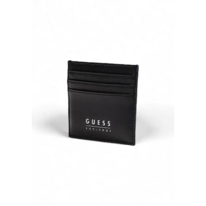 Guess Black Leather Cardholder
