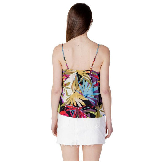 Only Pink Viscose Tank Top ON-10267501373-IT42|M