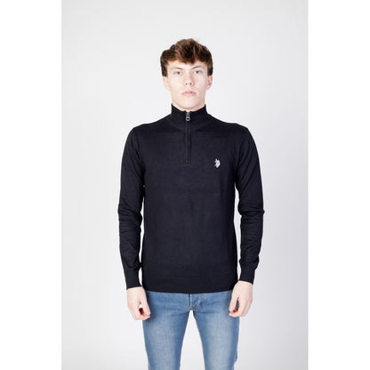 U.S. POLO ASSN. Black Cotton Sweatshirt