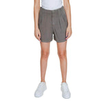 Vero Moda Gray Lyocell Short VE-14542402205-XL