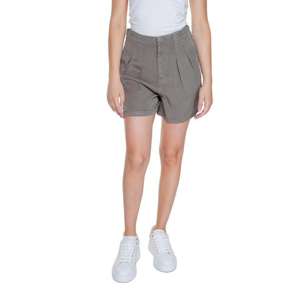 Vero Moda Gray Lyocell Short VE-14542402205-XL