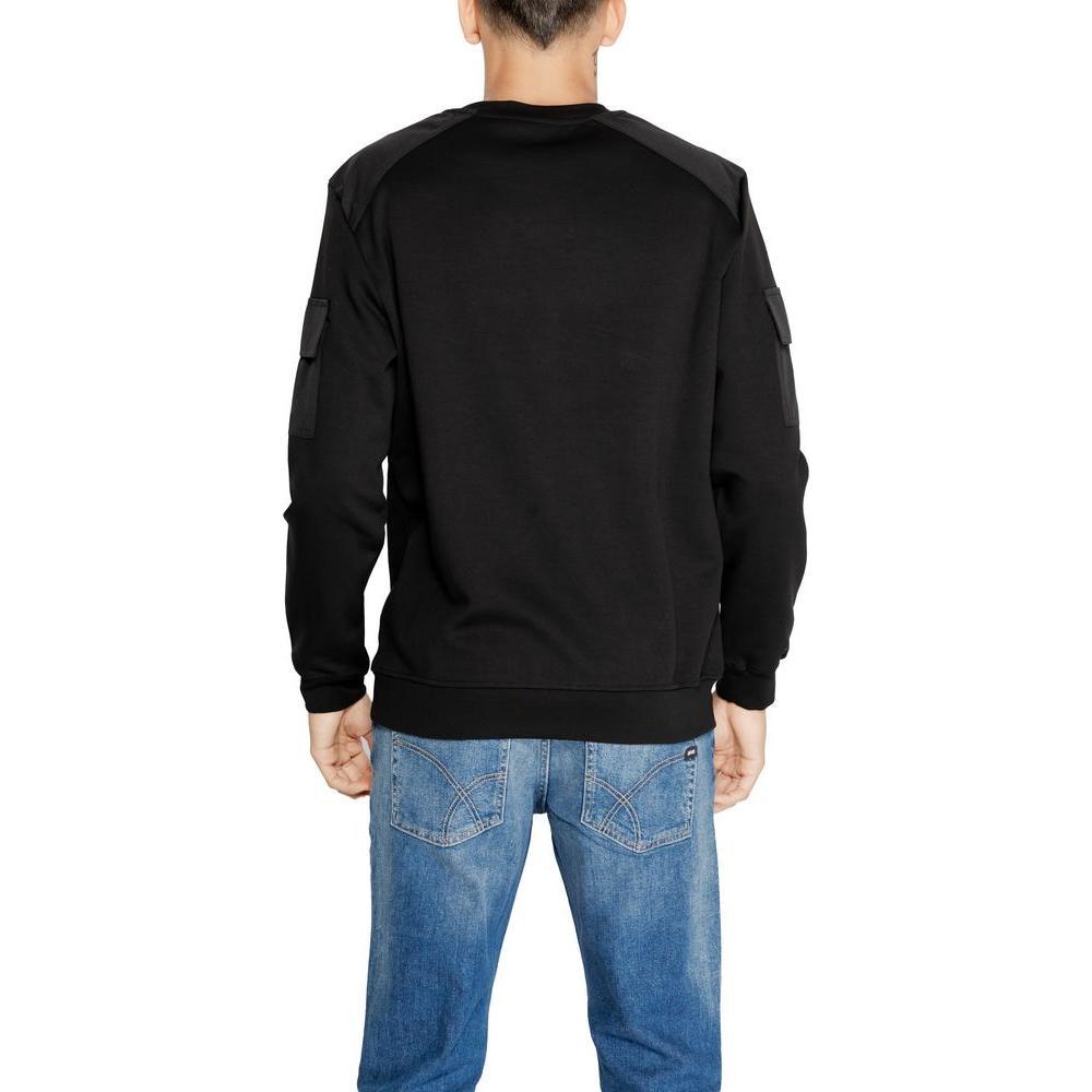Antony Morato Black Cotton Sweatshirt
