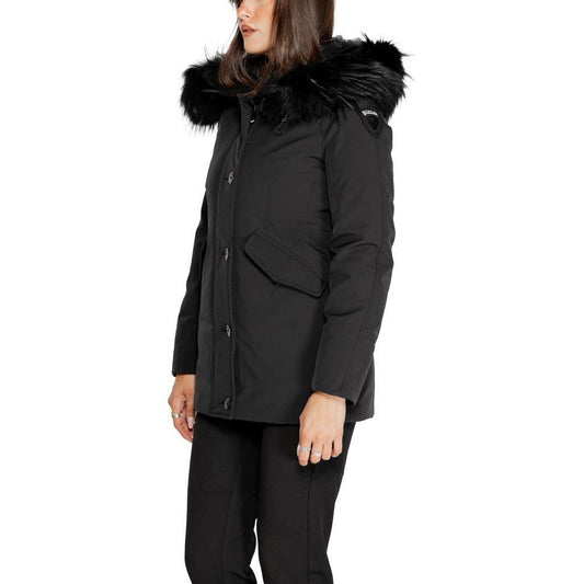 Blauer Black Polyester Parka BL-14720000009-IT40|S